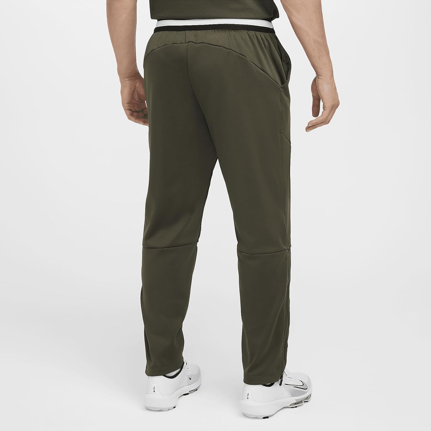 Nike Golf Club Men's Golf Pants (FQ1162-325, Cargo Khaki/White) - Image 2