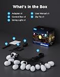 Govee S14 Ampoules de lumières à cordes extérieures 2, 48ft RGBIC, IP66 15 LED Boudliers 111 Modes de scène, Contrôle d'application, Blanc chaud,Compatible avec Alexa, Google, Matière, pour Courtyard,Patio