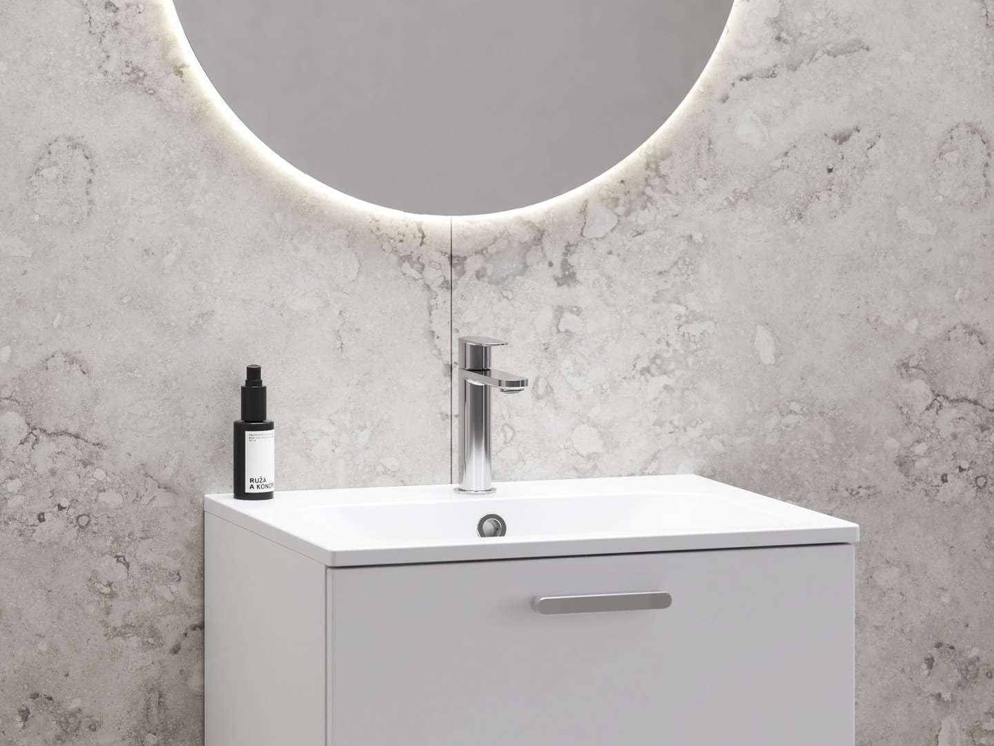 Waschtischarmatur | Einhand-Waschtierie Chrome | Wasserhahn | ohne Ablaufgarnitur und Zugstange | Höhe 175 mm | CR II 014.00CR | Chrom | Ravak