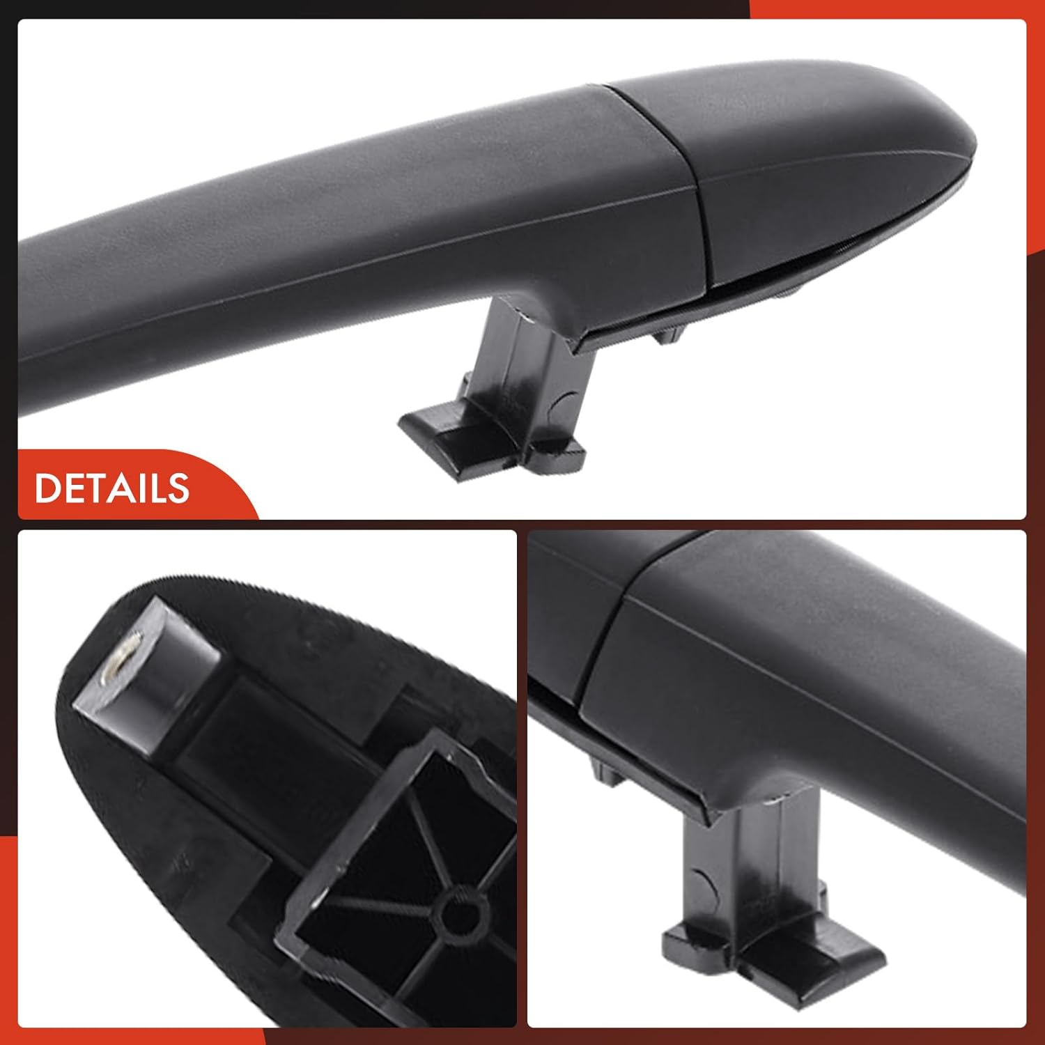 A-Premium Front Right Passenger Side Exterior Door Handle Compatible with Mercedes-Benz Sprinter 2500 3500 2007-2009 & Dodge Sprinter 2500 3500 & Freightliner Sprinter 2500 3500, Textured Black