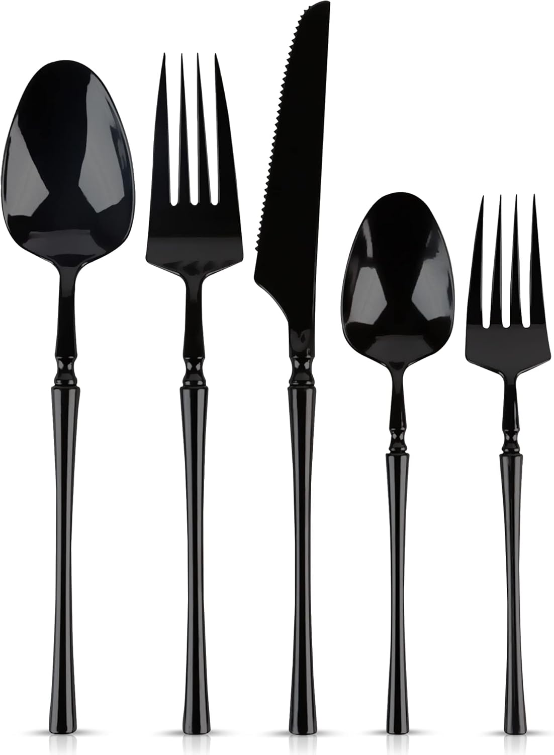 Party Bargains Plastic Silverware Set, 80 Pc, Infinity