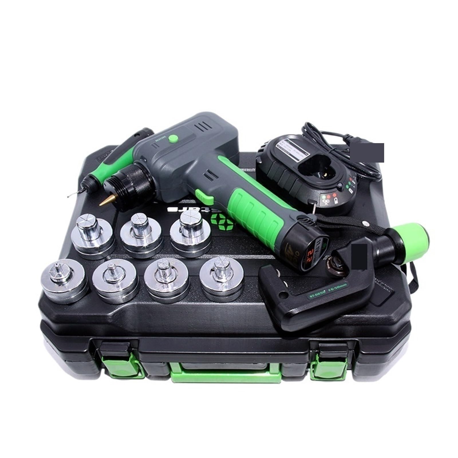 Lithium Electric Battery Pipe Expander Flaring Tool, ST-E300A Hydraulic Air Conditioning Copper Tube Pipe Expander Tool Used in HVAC