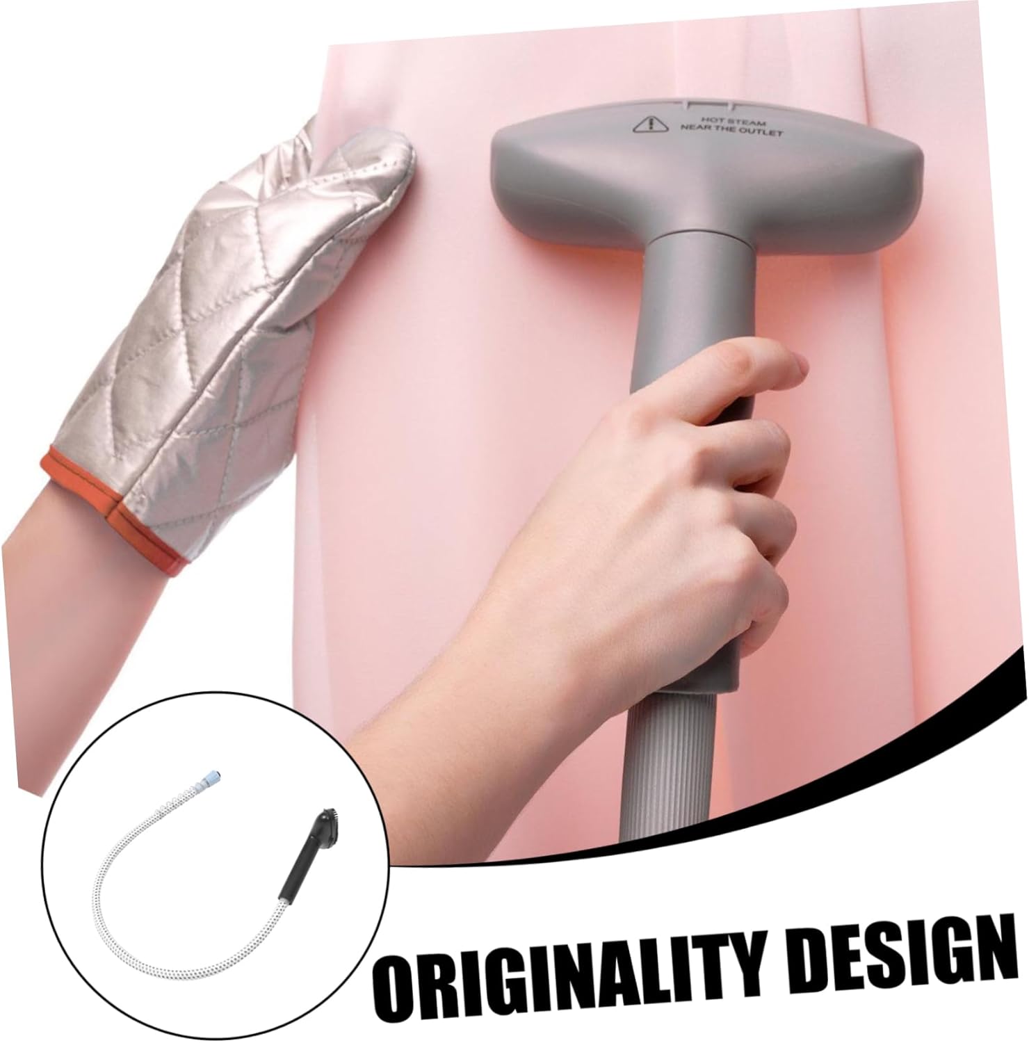 VALICLUD Steam Iron Hose Garment Steamer Guide Hose Steam Iron Tube Replacement for