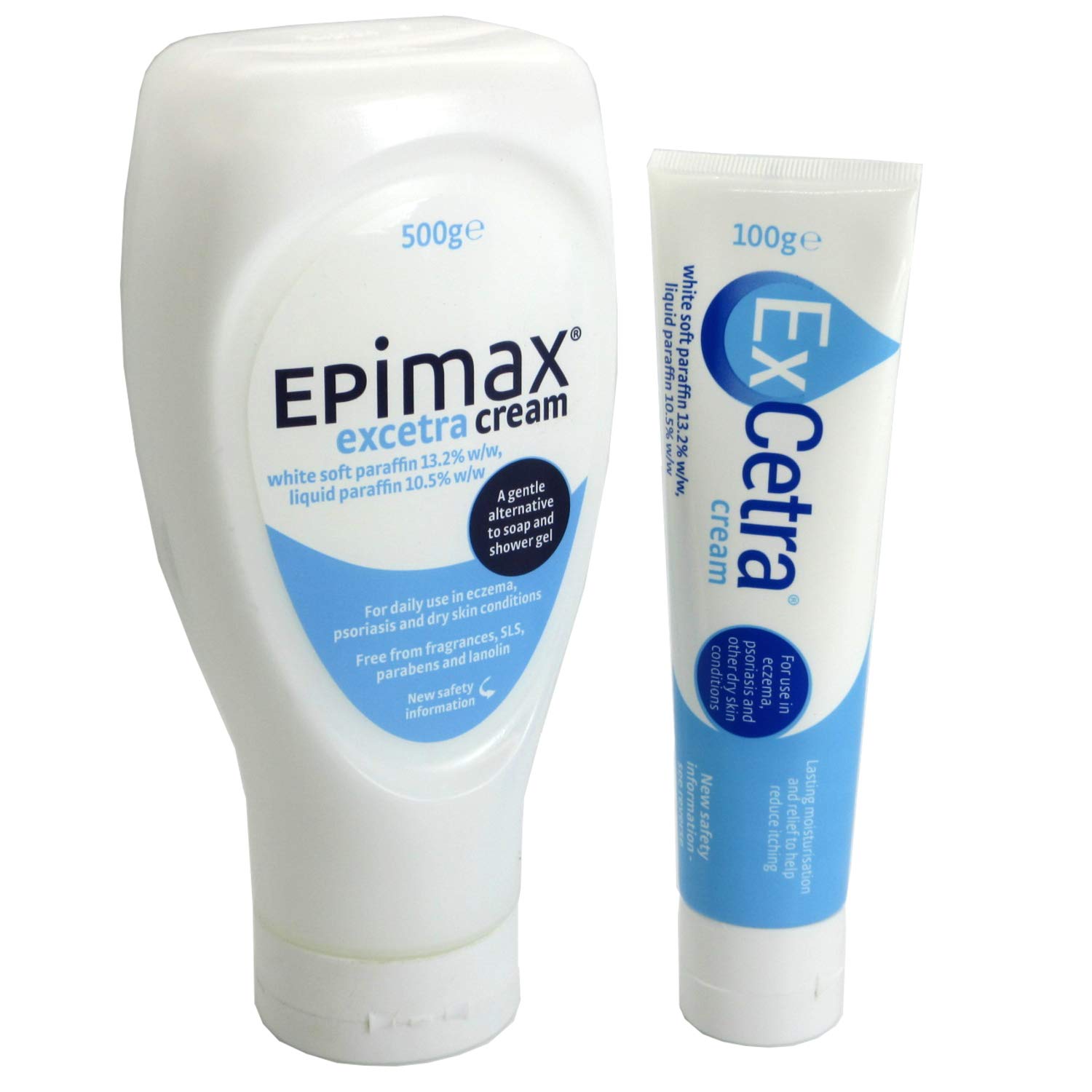 Emollient Cream 100g + 500g for Eczema and Psoriasis