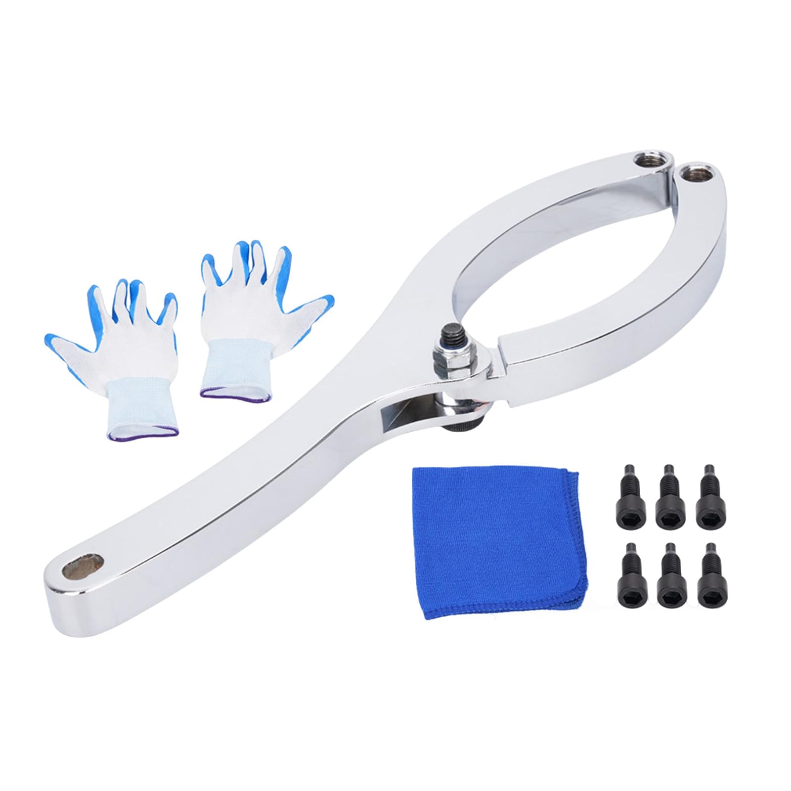 PYRIAMORE Moment Oil Seal Wrench Carbon Steel Accuracy Oil Seal Removal Tool 300Mm for Heavy Duty Automotive Applications Professional Tool