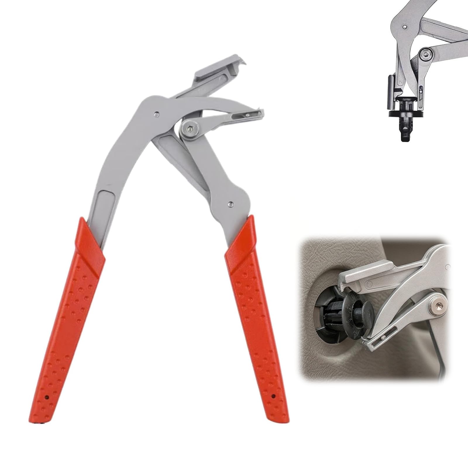 Car Clip Pliers, Disassembly Tools, Efficient Multi-Functional Auto Snap Pliers,Efficient Multi-Functional Auto Snap Pliers, Panel/Plastic Rivet/Door Panel/Buckles/Automotive Clip Removal Too (1pcs)