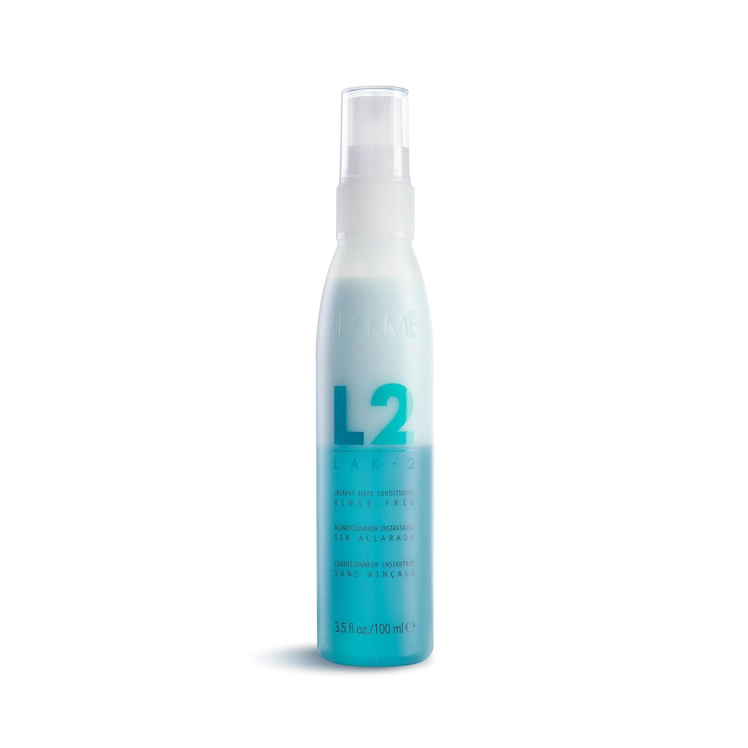 Lakmé L2 Bi Phase Conditioner, Detangling Spray for Hair, Leave In Conditioner Spray for Hair, 3.4 Fl Oz