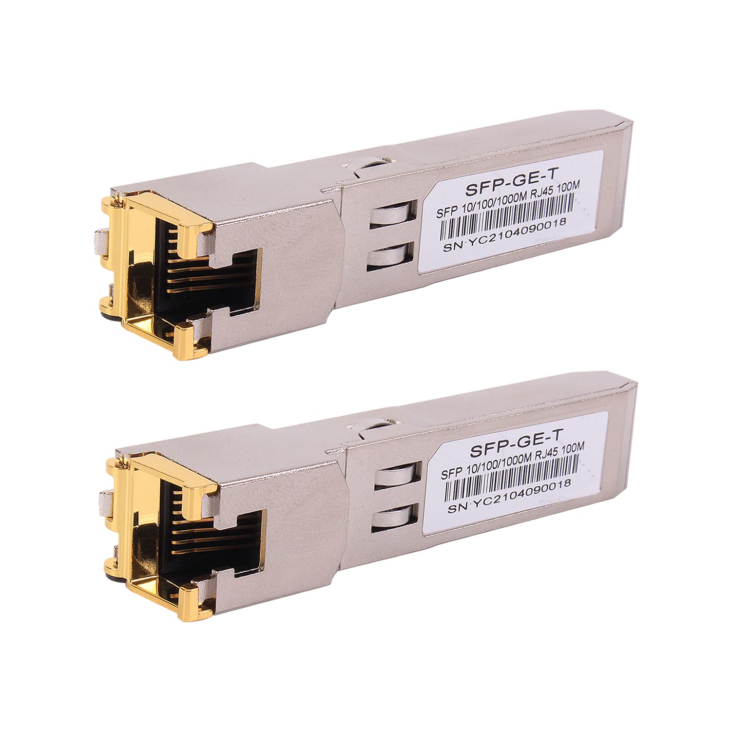 1.25G SFP RJ45-2Pcs 1000BASE-T Gigabit SFP to RJ45 Copper Ethernet Modular Transceiver for Cisco,Meraki,Ubiquiti,D/TP Link,Supermicro,Netgear,Broadcom, 1.25G SFP-T CAT5E/CAT6 up to 100m-image-12