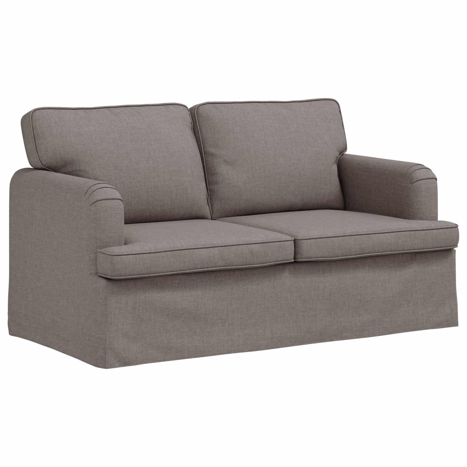 Sofá de 2 plazas ergonómico que alivia la espalda con estructura de metal resistente