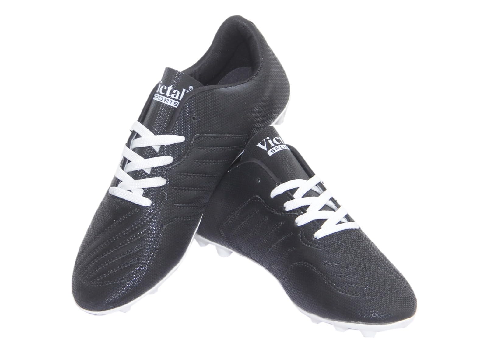 victall Football Shoes, Red PU, Water Resistant, Breathable, Lightweight, Flexible Outsole, Lace-Up, Unisex Adult Sports Footwear-picture-12