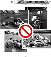 Vista 2 de Motorcycle Highway Crash Bar Engine Guard Bumper Side Frame Slider Falling Protector Fuel Tank Protection Fairing for Benelli TRK502X TRK 502X TRK