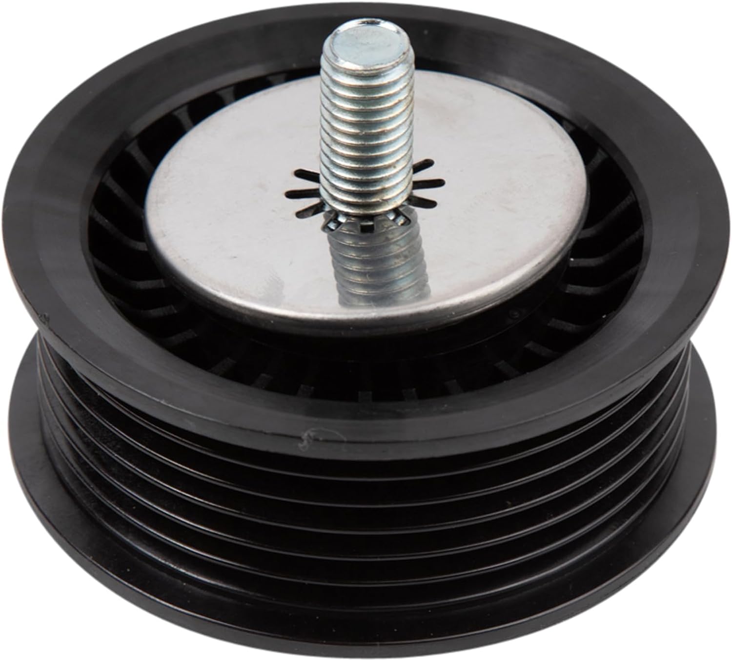 TRQ Serpentine Belt Idler Pulley Compatible with 14-15 Cruze 21-22 Escalade Escalade ESV 19-22 Sierra 1500 Sierra 1500 Limited Silverado 1500 22 Silverado 1500 LTD 21-23 Suburban Tahoe Yukon Yukon XL