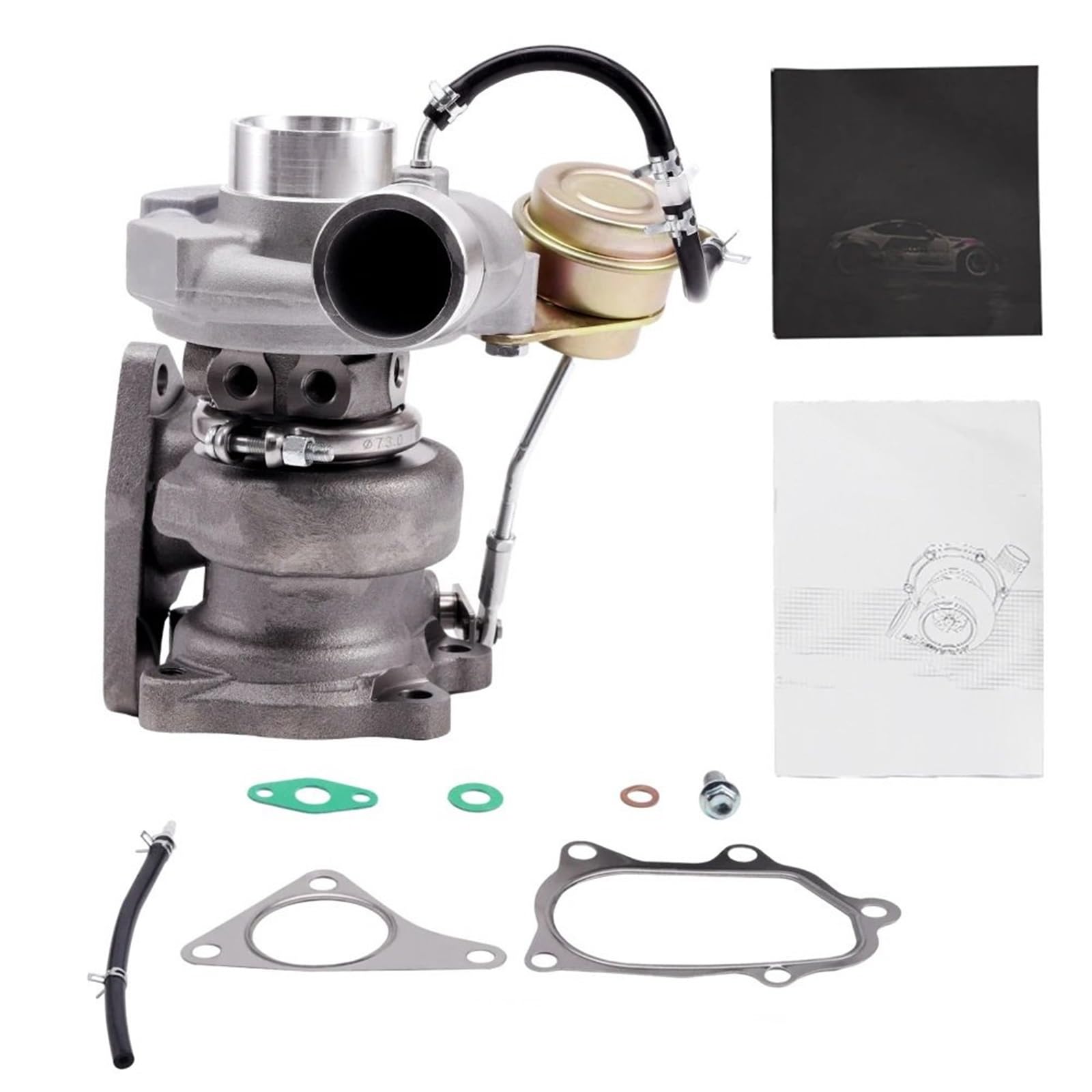 ZESTAW TURBO BOOST Pasuje do Subaru Impreza WRX Subaru Forester 14412-AA360 Chłodzony cieczą 4937704300 4937704100 4937704200 Billet Turbo