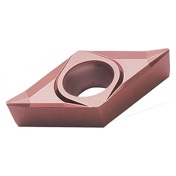 DCGT070204-PM2 WXN10 Carbide Tiger-Tec Positive Indexable Turning Insert, 1/64" Corner Radius, 1/4" IC, 3/32" Thick, 0.024" - 0.098" Depth of Cut Pack of 10