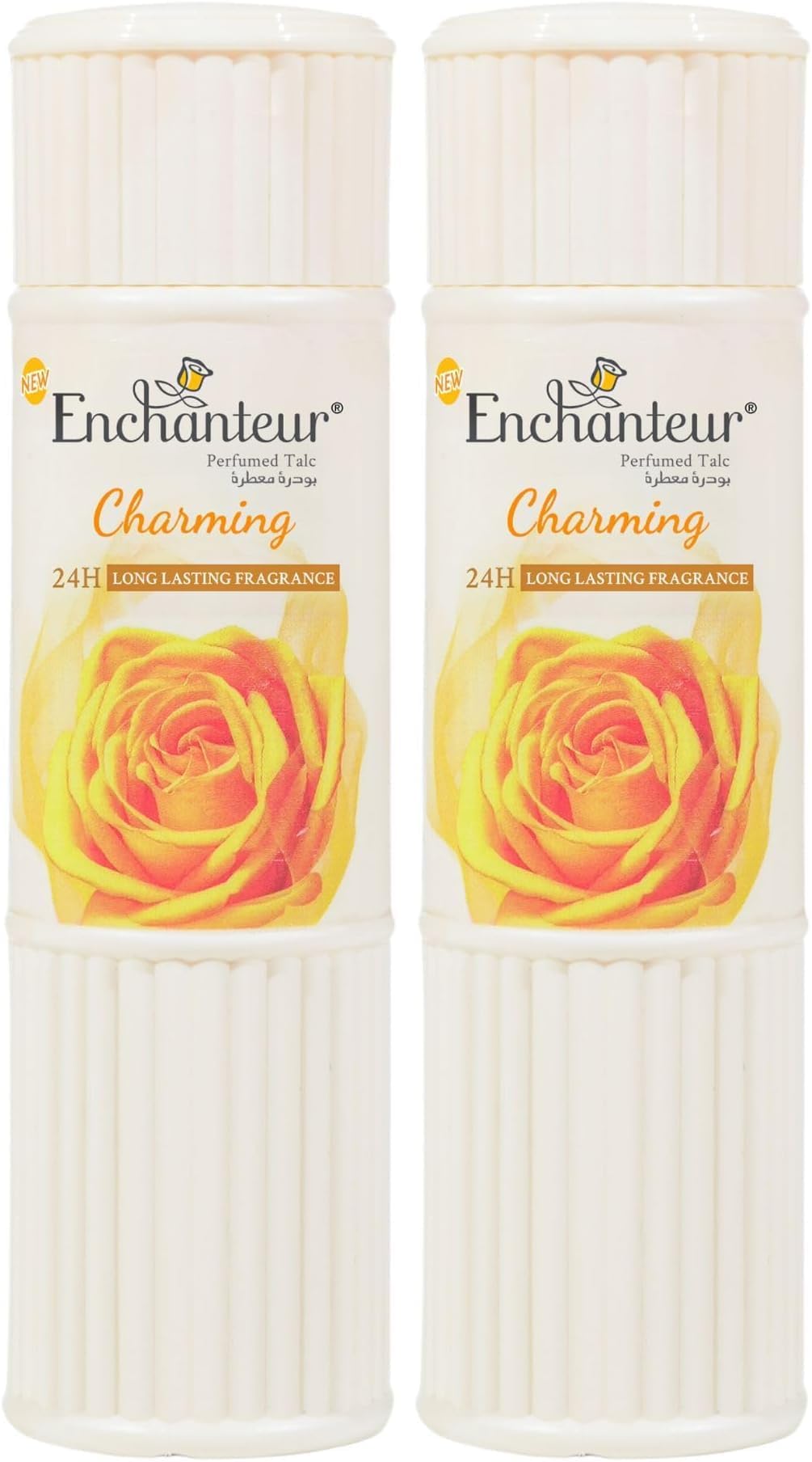 Enchanteur Charming Talc Fragrance Powder 125g (Pack of 2)