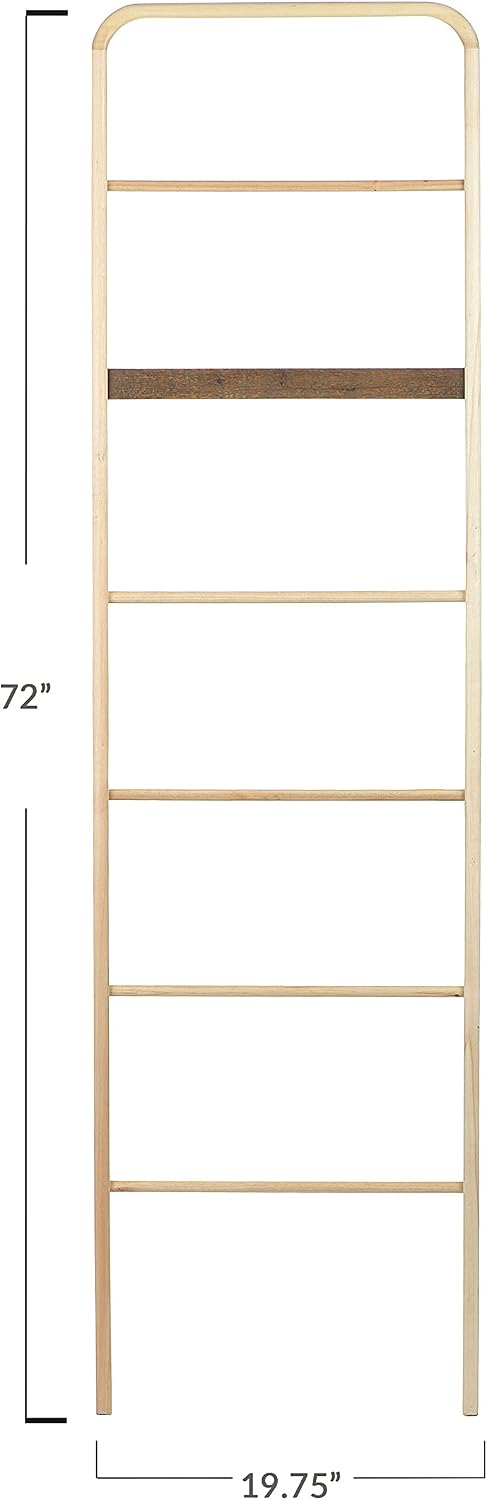 Main + Mesa Wood Blanket Ladder