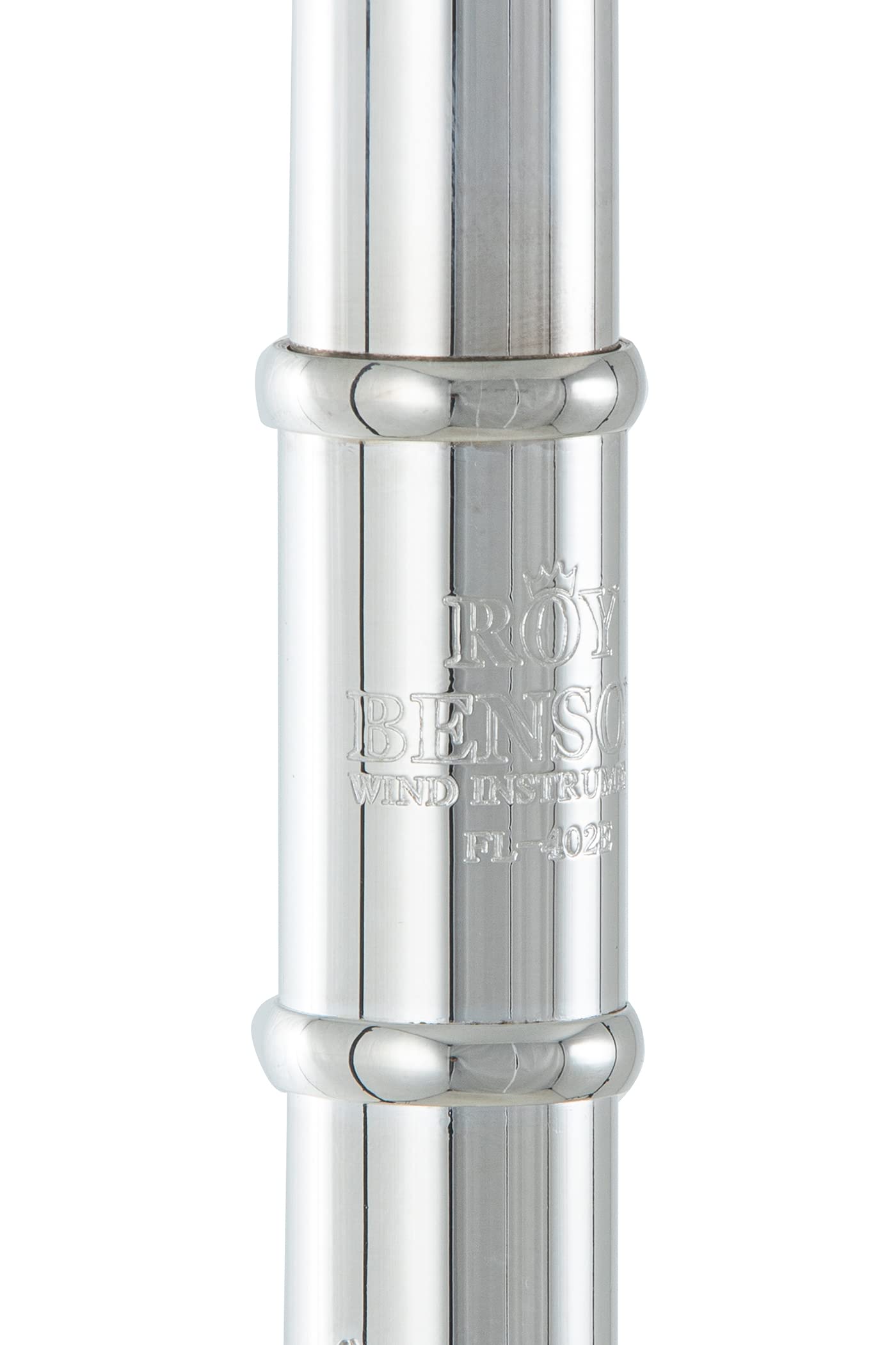 Roy Benson Flauta Travesera FL-402E2 (Diseño de cabeza doble, recta y curva, chapado en plata niquelada, incluye mecanismo E, Offset-G y accesorios de primera calidad, para flautistas ambiciosos)