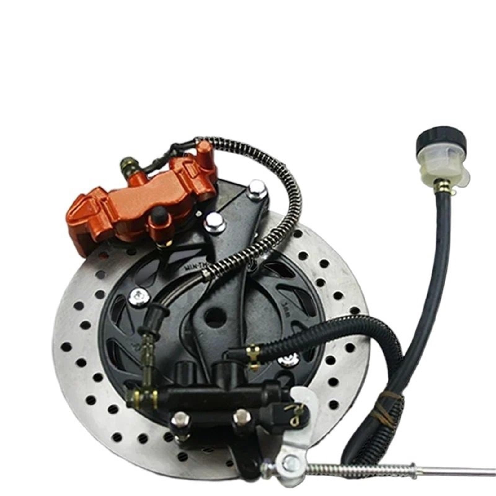 Haysxvr 13Cm E Kit Hub Brake Pump Modified Hydraulic Rear Disc Motorcycle Fit For Upper Lower Calipers Overall Installation Forward Brake Pump(13Cm E)