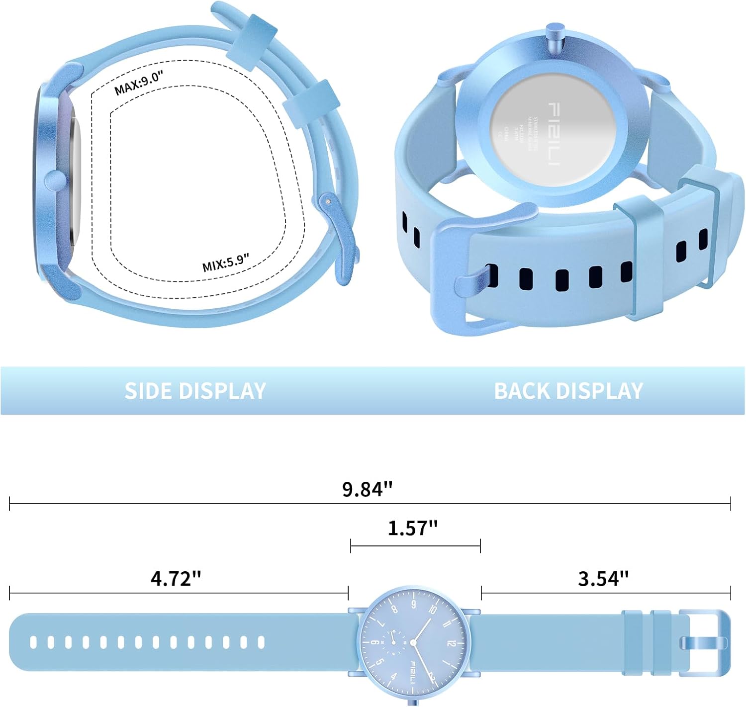 Mens Watches Minimalist Ultra Thin Waterproof Fashion Dressy Wrist Watch for Men Business Casual Luxury Quartz Analog Watch - Image 2