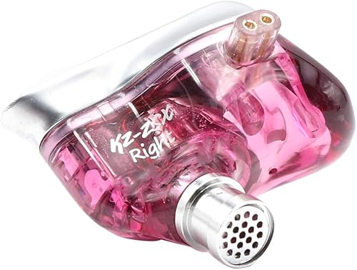 Miniatura 4 de Linsoul KZ ZSX 5BA+1DD Auriculares híbridos intrauditivos HiFi de 6 controladores con placa frontal de aleación de zinc, cable desmontable de 2