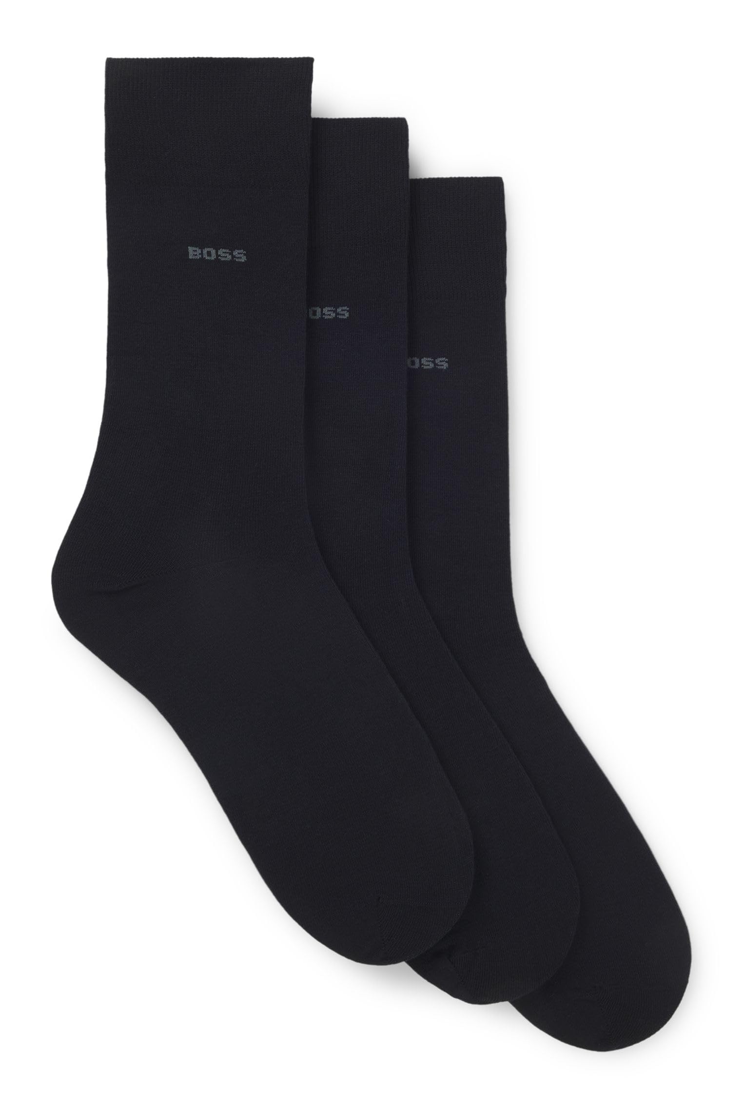 Mens 3P RS Uni CC Three-pack of cotton-blend socks in a regular length