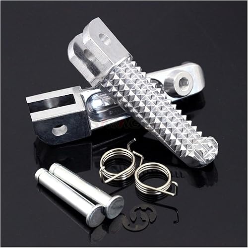 Estriberas para Y&AMAHA para Y&ZF para R125 para R25 para R3 MT125 MT25 MT03 MT09 FZ09 MT10 MT07 FZ6 XJ6 Reposapiés delantero Pedales de motocicleta
