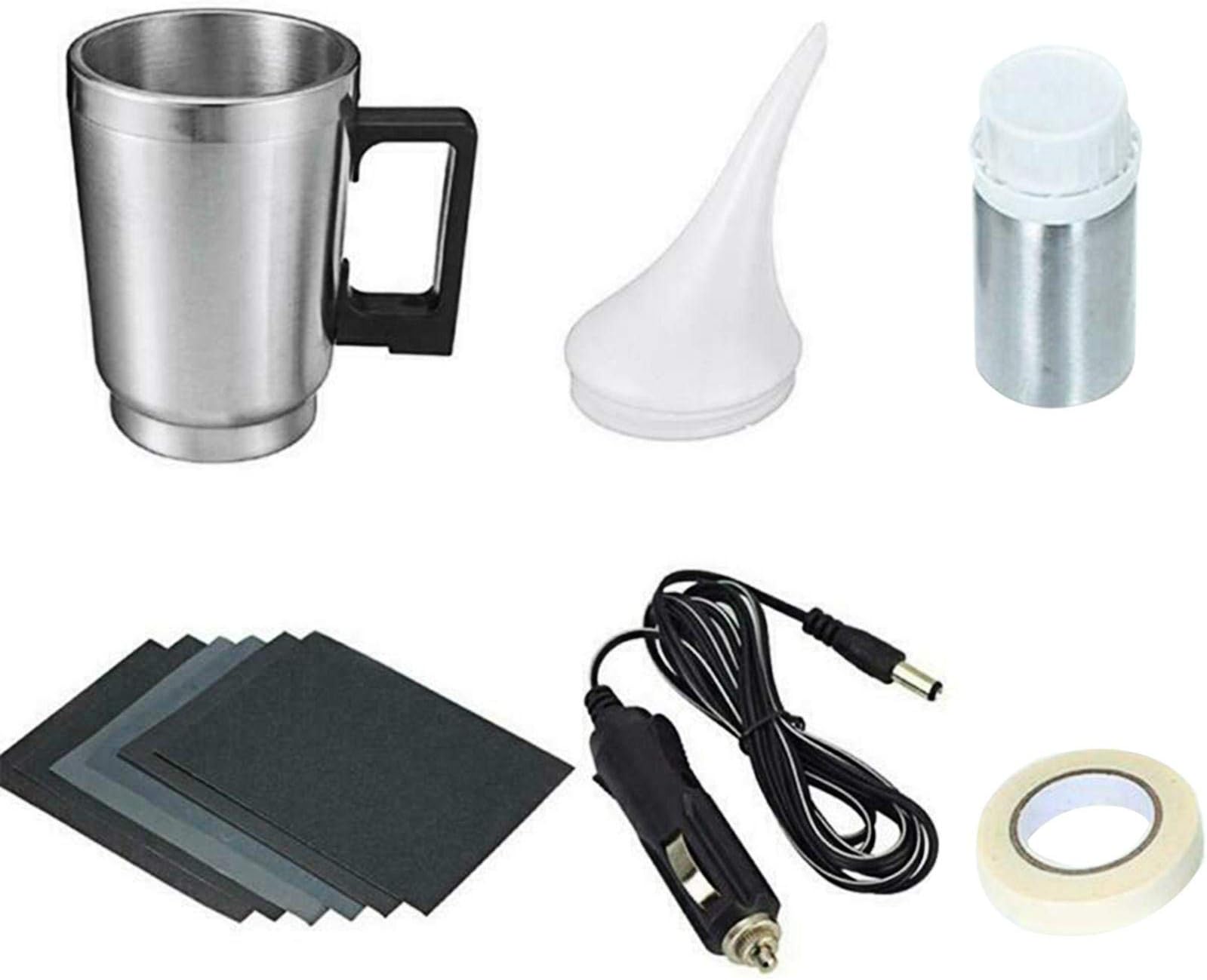 GEZICHTA Atomizing Cup, Car Headlight Lens Polish Repair Tool Atomizing Cup Restoration Auto Restore Kit.