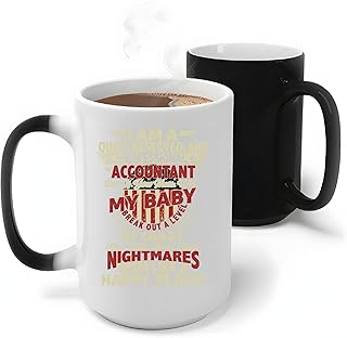 Crazy For Accountant Lovers Gift Perfect Present For Accountants and Accountancy Fans 11oz 15oz Color Changing Mug