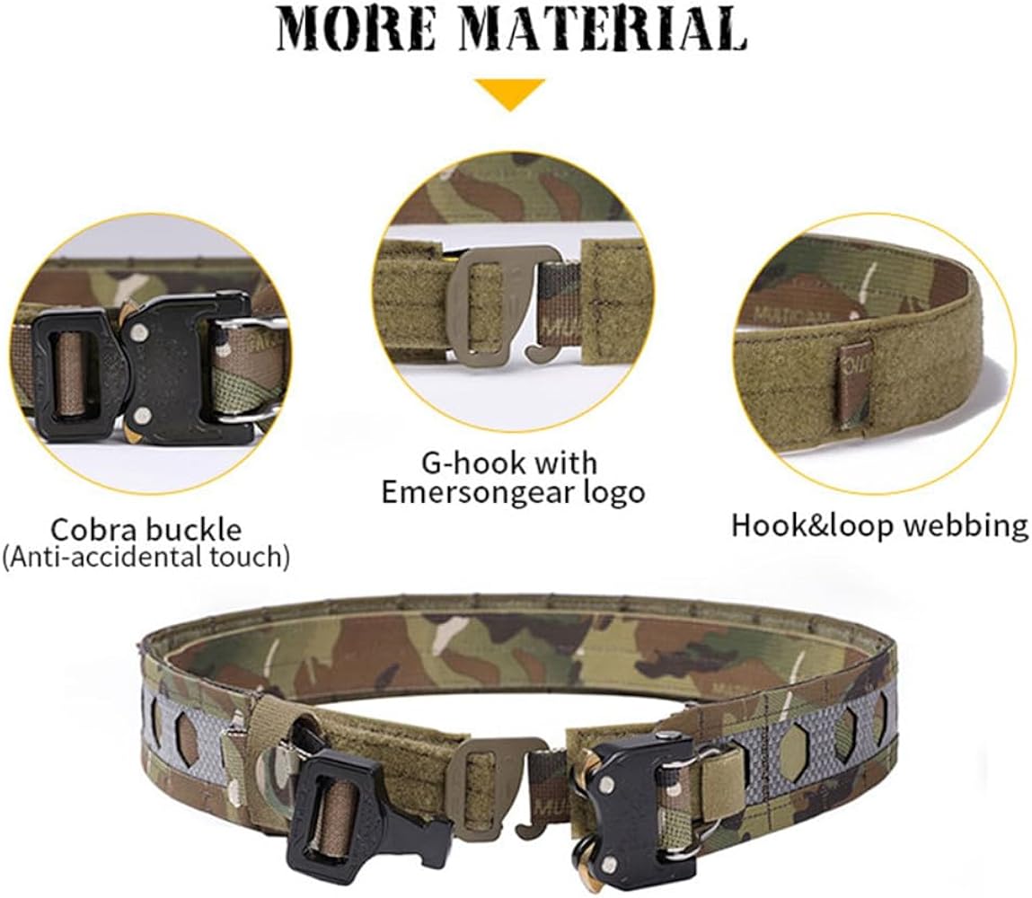 Amazon.co.jp: EMERSONGEAR FROスタイルコンバットベルト