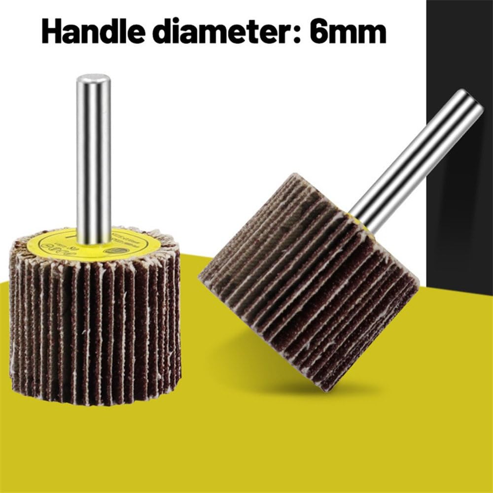 16-80mm 80 Grit Levigatura Lamella Disco Abrasivo Mola Accessori Carta Vetrata Rettifica Lucidatura Strumenti per Trapano, 60MM, 5pz