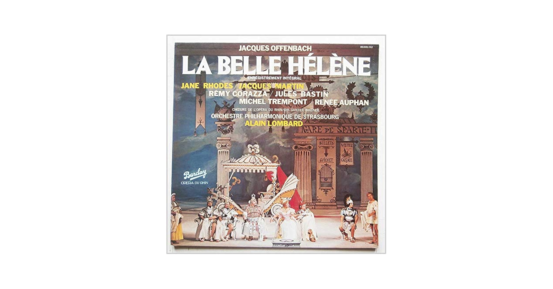 90201/2 Offenbach La Belle Helene OP Strasbourg Alain