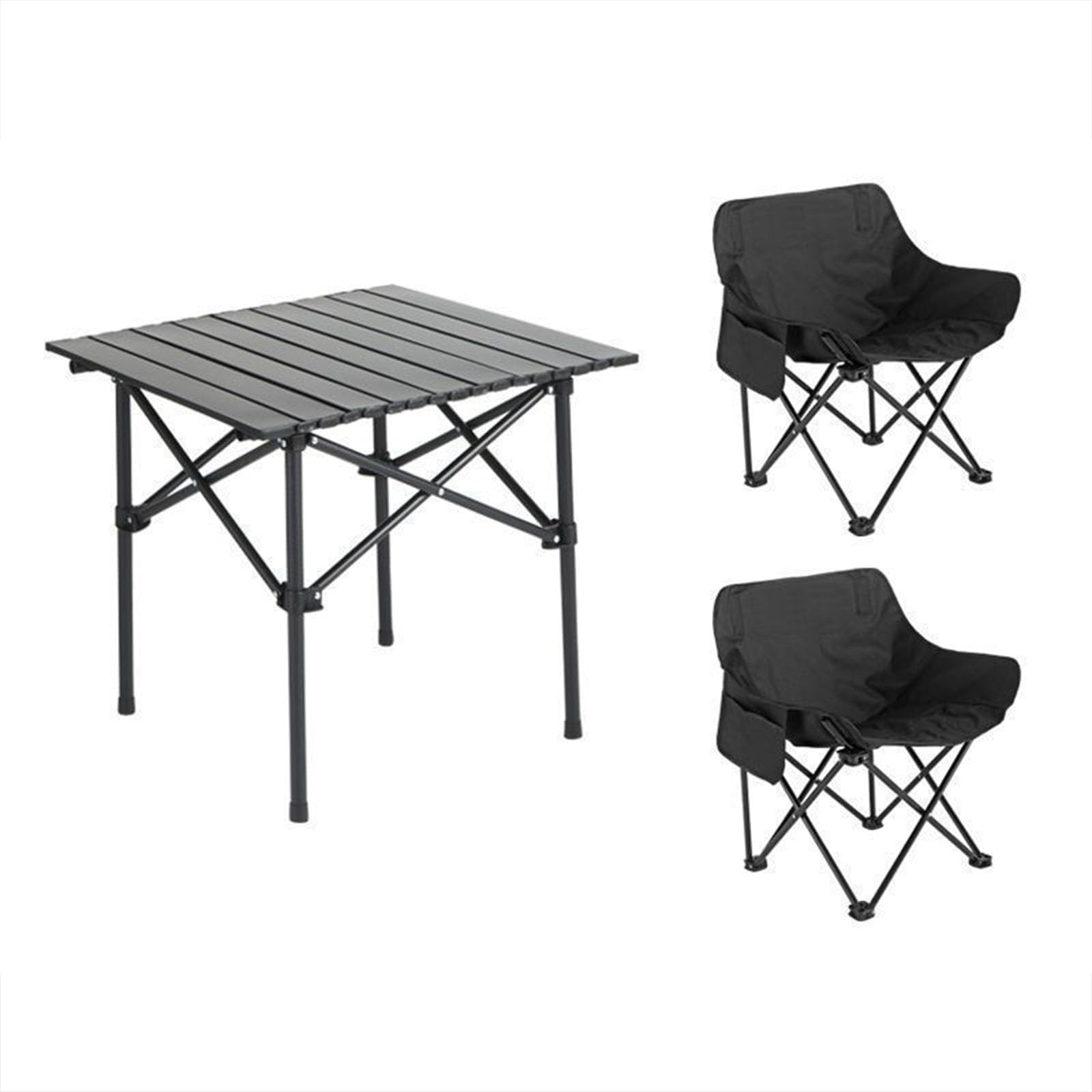 Table de camping légère 52 cm pliante avec chaises pour éviter le sol humide