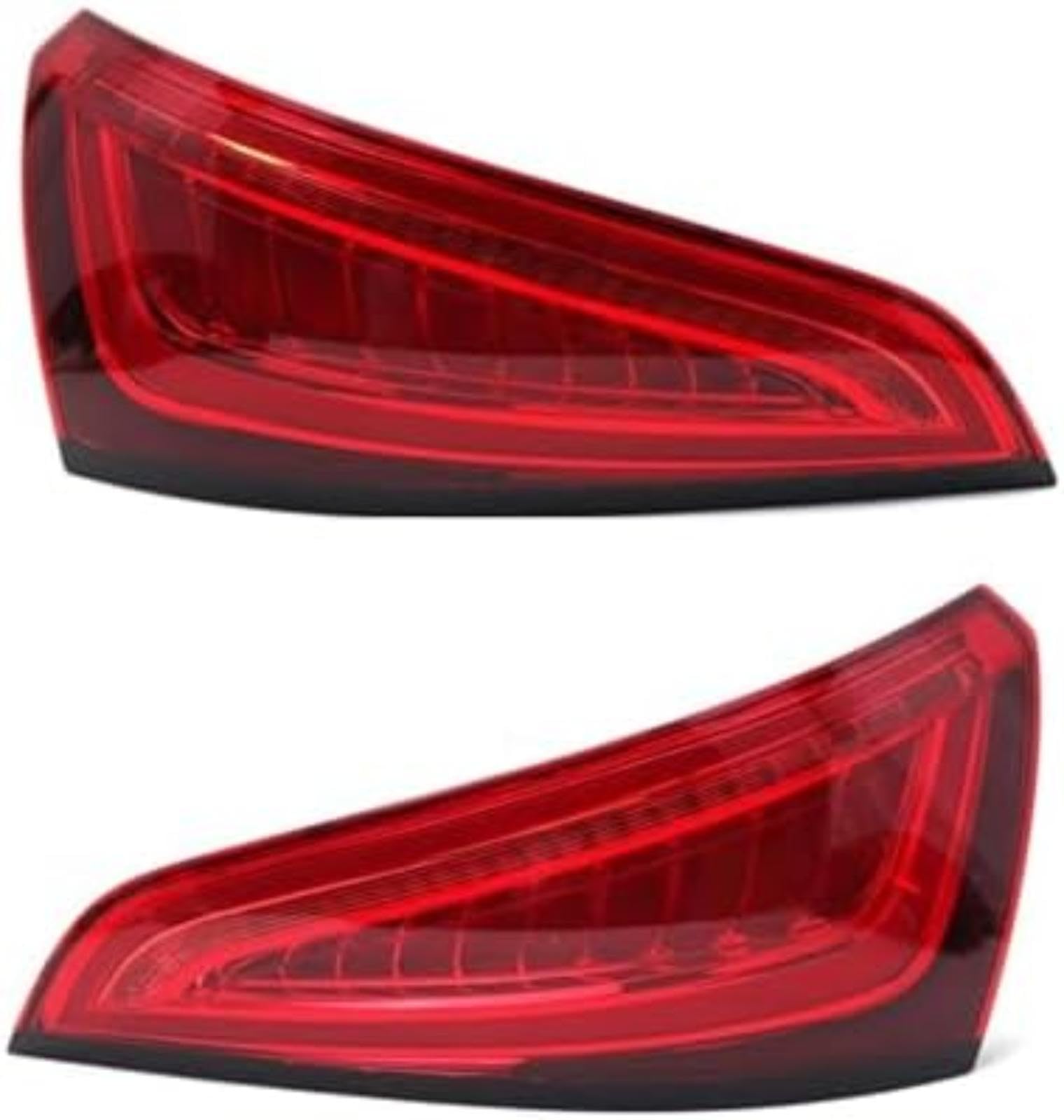 Riflettore paraurti posteriore, per Q5 8R 2014-2016 Gruppo fanale posteriore per auto LED Facelift Fanale posteriore Freno Stop Indicatore di direzione Lampada (Right (Right 8R0945094C)