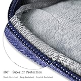 Voova Laptop Case Sleeve 15.6 16 Inch with Handle, Waterproof Slim Computer Cover Bag Compatible with MacBook Pro M3/M4 16, 15.6” HP Acer Lenovo ThinkPad IdeaPad Asus Laptop, Men Women, Blue - Image 5