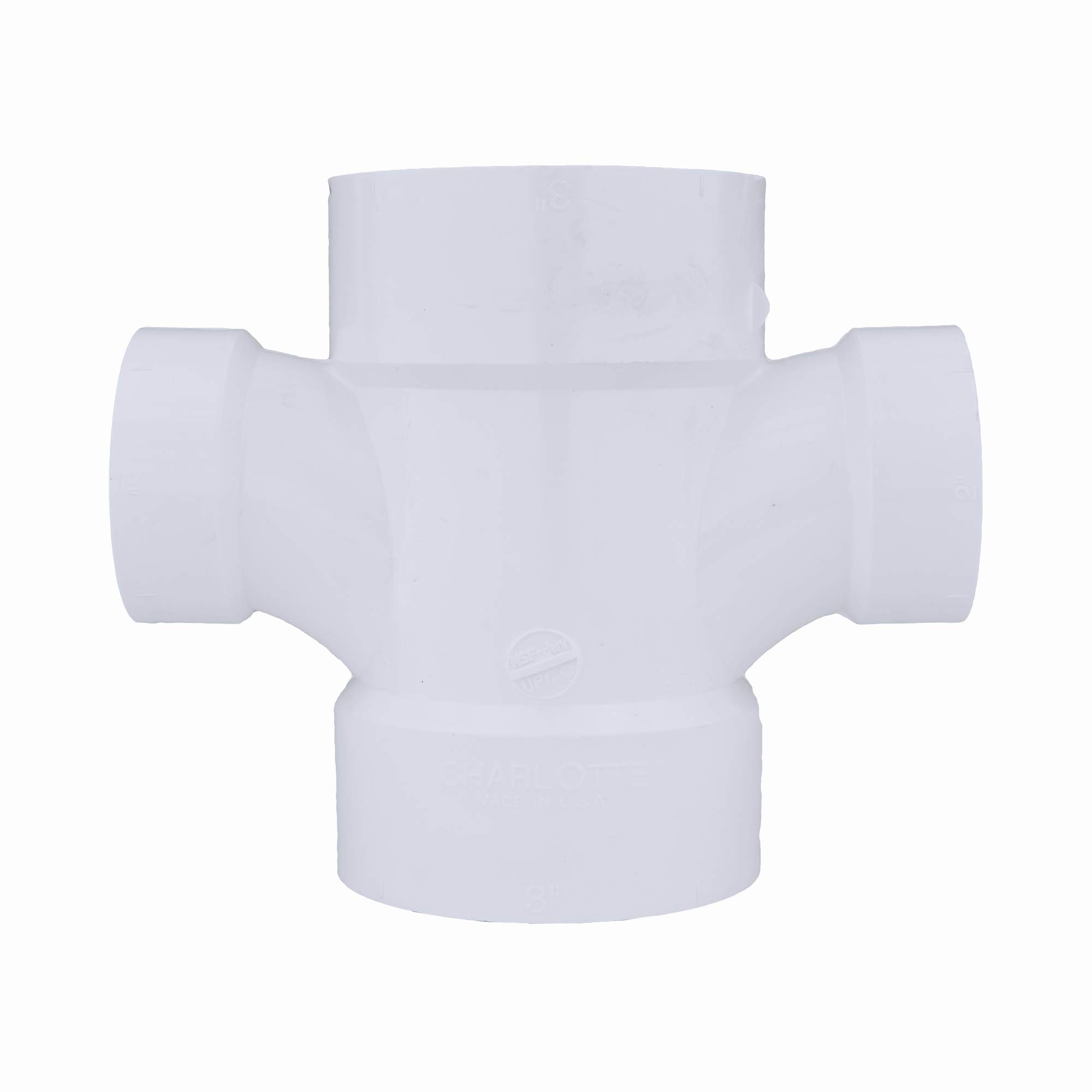 Tee Marrón San PVC 3 x 3 x 2 x 2 'Por Charlotte mfrpartno pvc004291200ha
