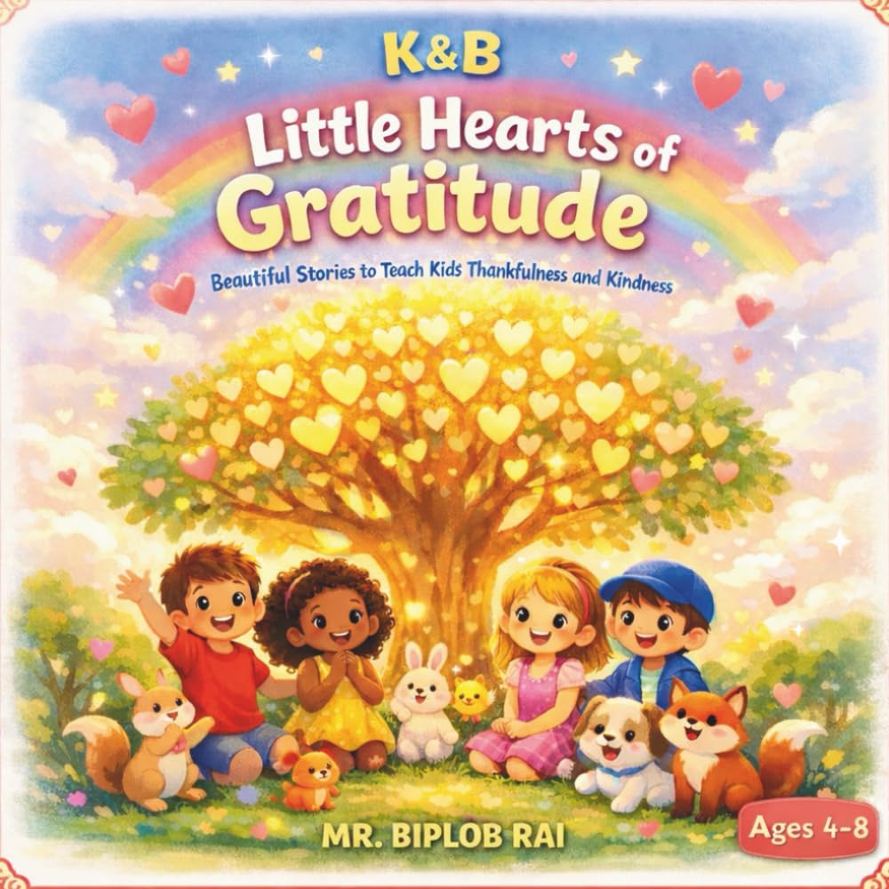Little Hearts of Gratitude: Beautiful Stories to Teach Kids Thankfulness and Kindness {Gratitude Story Book for ages 4-8}