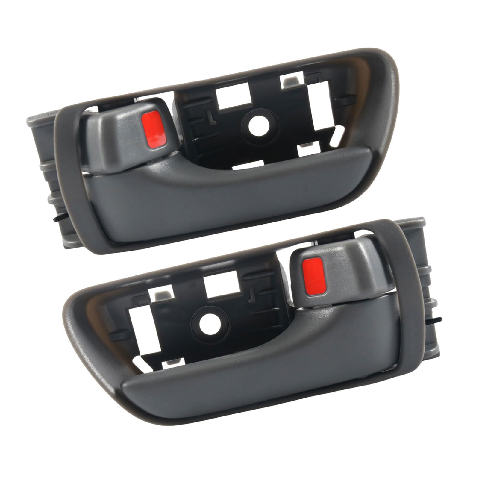 Hdoytxxm 1 Pair Car Interior Door Handles With Button Abs Inner Pull Handle 69206-Ae010 69205-Ae010 For Vehicle Abs Car Handle