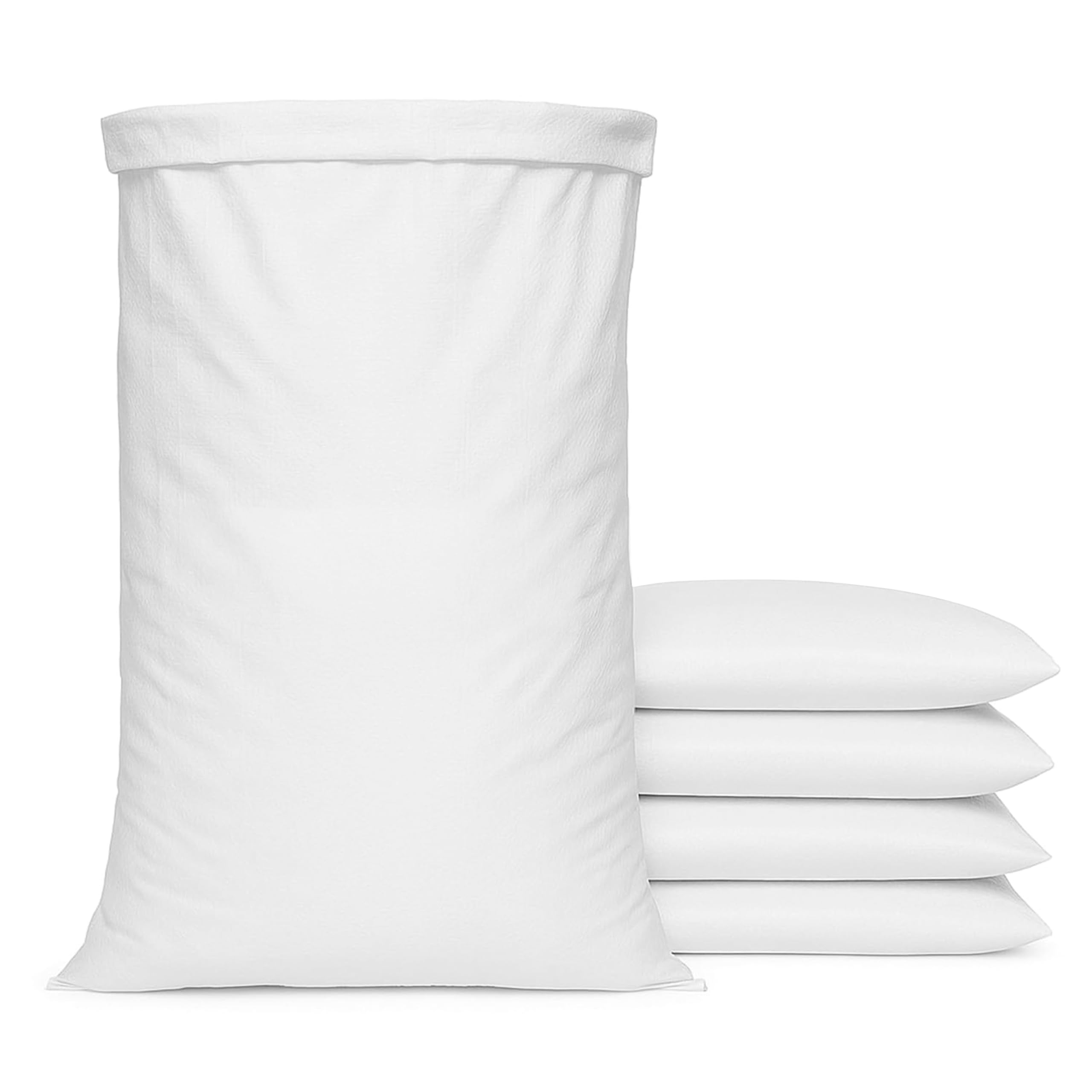 Storite Pack of 5 Polypropylene HDPE White Bags | Heavy-Duty Empty Bori/Bora for Multipurpose Packing, Storage & Transport-image-31