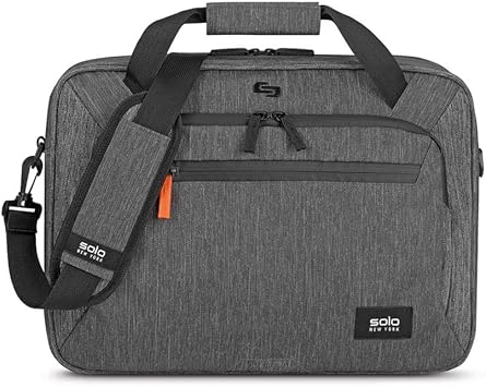 Amazon.com: Solo New York Force Storm - Maletín impermeable para portátiles  de hasta 15,6\