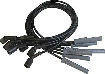 MSD 32823 Super Conductor Spark Plug Wire Set, Red
