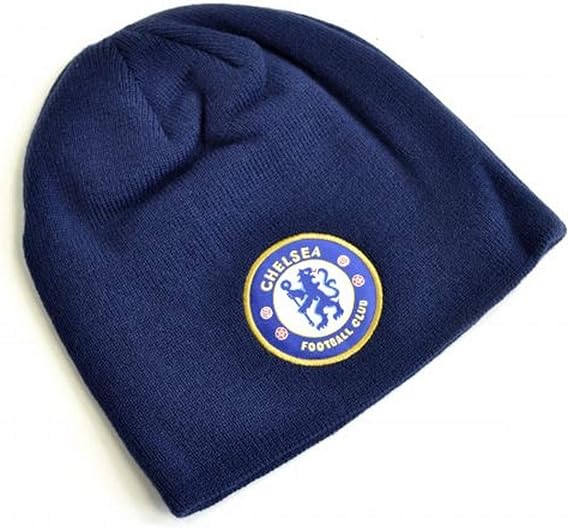 Chelsea FC Bonnet D'hiver Unisexe En Tricot Avec Blason De
