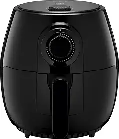 Fritadeira Elétrica Quick Fryer Elgin 4 Litros Preta com cesta removível 110V - Airfryer