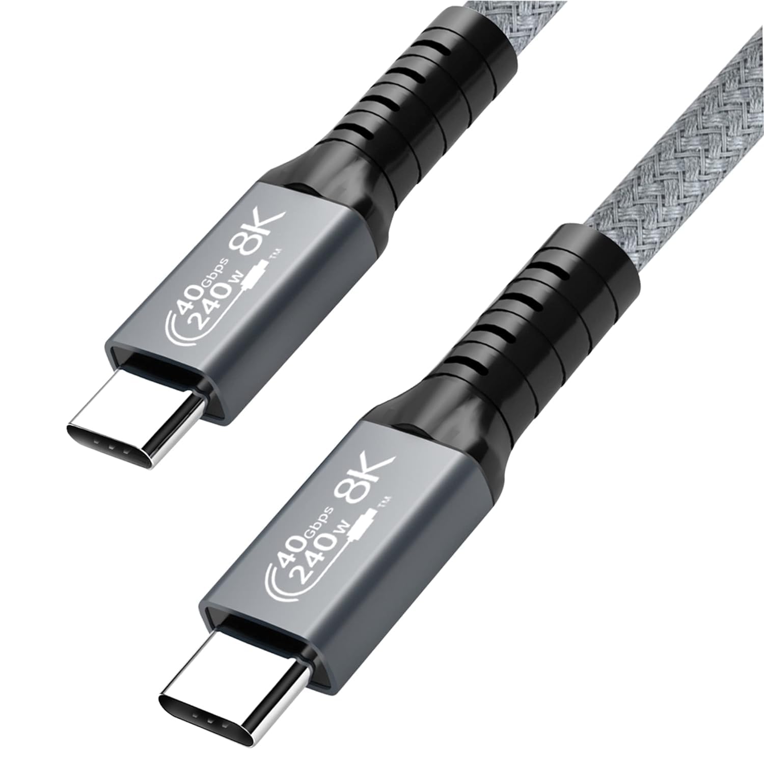 Tobo USB C to USB C Cables,8K HD Display 240W Type C to Type C Fast Charge Braided Lead for Thunderbolt 4,40Gbps Data Transfer,Support 8K/6K@60Hz,Compatiable with Monitor,Mac Studio,SSD (2m) (B0CSYT7D1C) Amazon Price History, Amazon Price Tracker