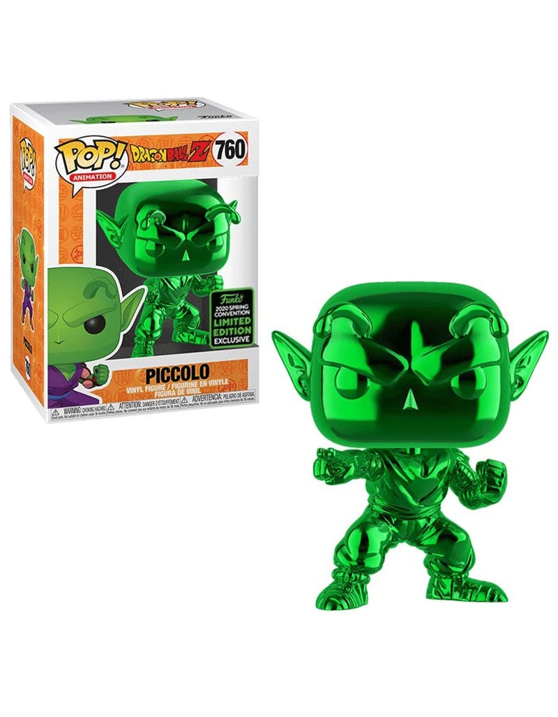 Funko Pop Piccolo Figure Chrome Green - Dragon Ball Z ECCC 2020