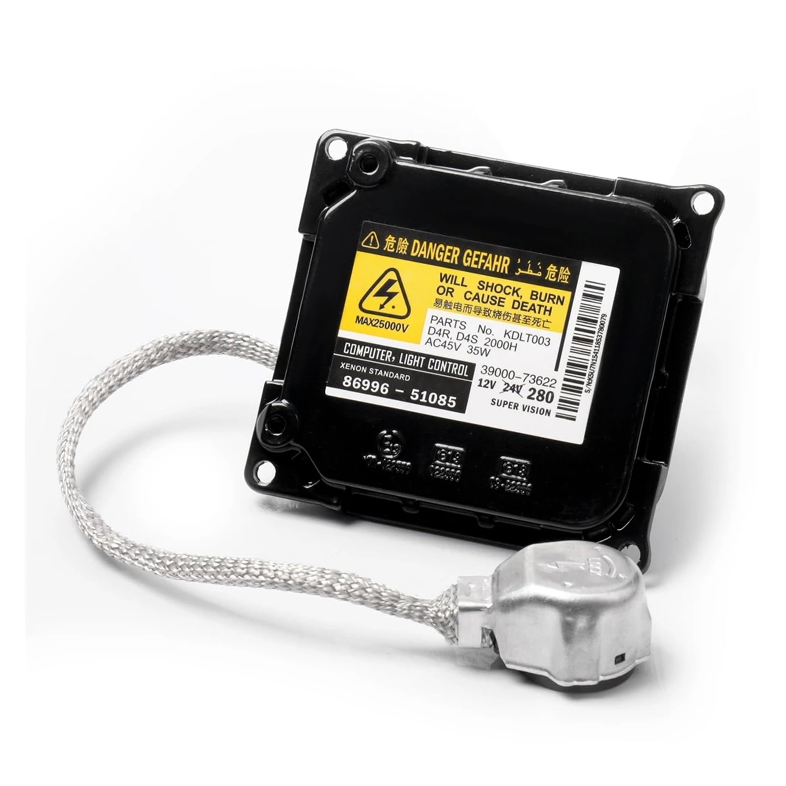 Ballast xénon D4S D4R KDLT003 pour Toyota Venza 2009-2012 bloc commande - 6