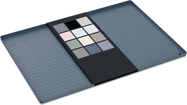 URMONA Waterproof Silicone Under Sink Mat, 40 x 22 in, Flexible Shelf Liner