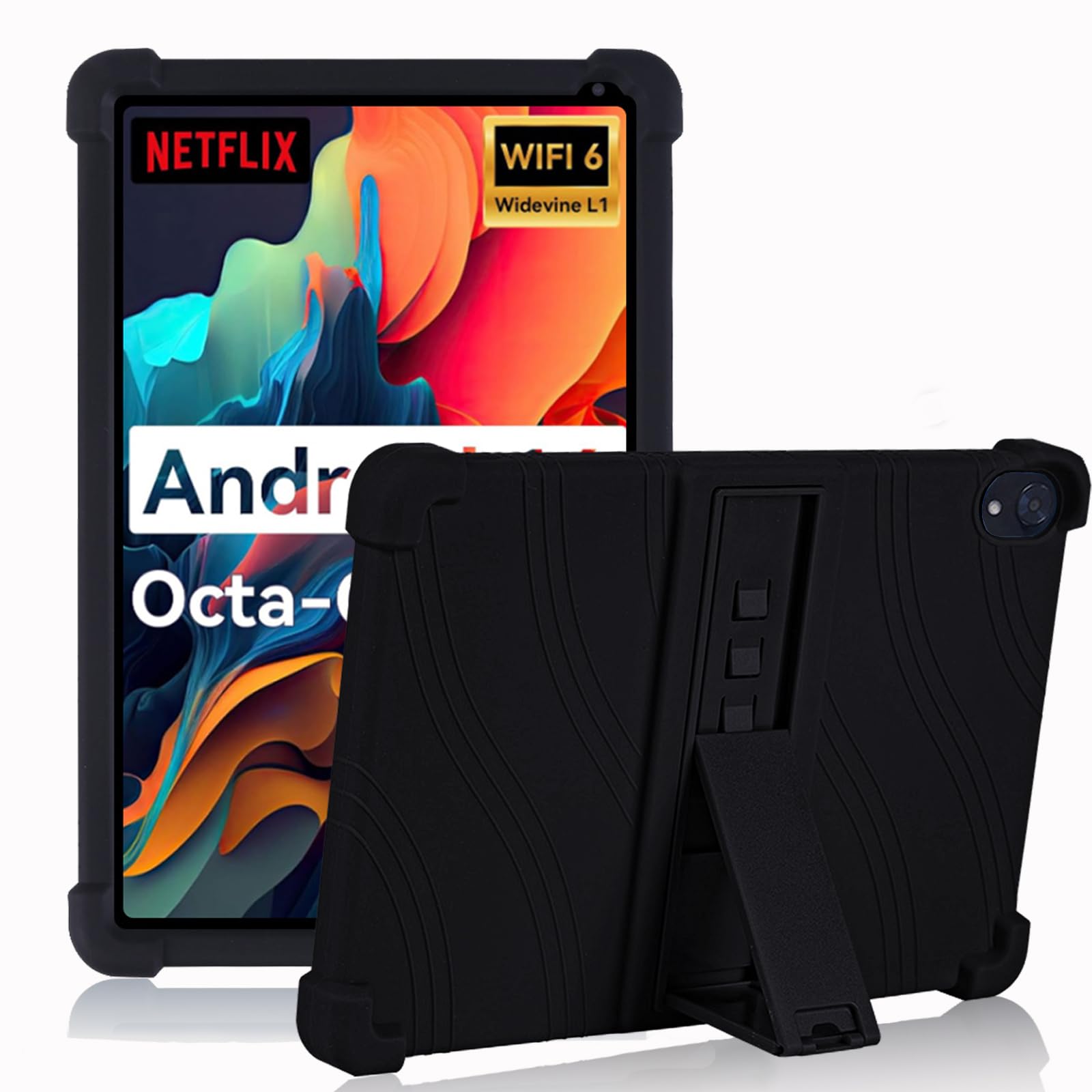 Schutzhülle Für Urao C107 10,1 Zoll Tablet – Stoßfeste Hülle Mit Schultergurt & Standfuß Für Kinder