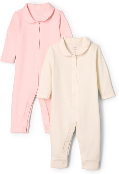 Amazon Essentials Unisex - Bambini e ragazzi Tutina Notte Senza Piedi - 1