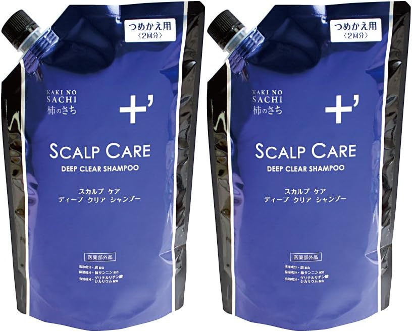 Japan Health and Beauty - [10% OFF set] medicated Scalp Deep Clear Shampoo 800mL Refill (about 2 times) two setsAF27