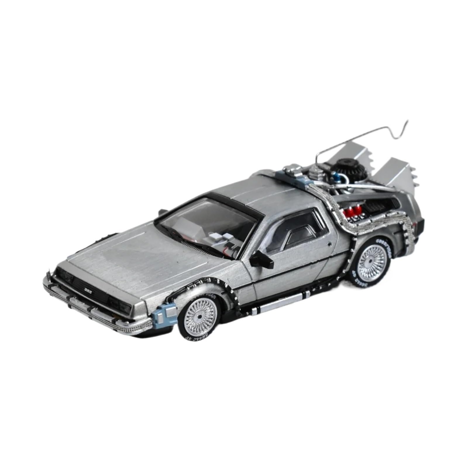 Amazon | 1/64 デロリアン DMC 12 に適しています ダイキャストモデル